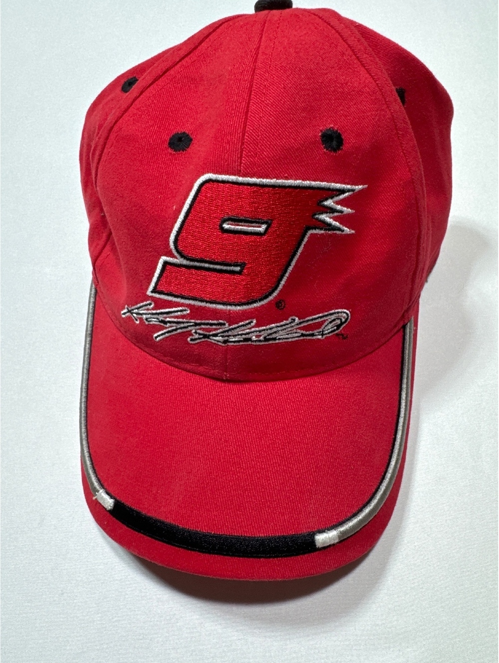 Vintage Red NASCAR Kasey Kahne #9 Dodge Baseball Cap - Race Ready!